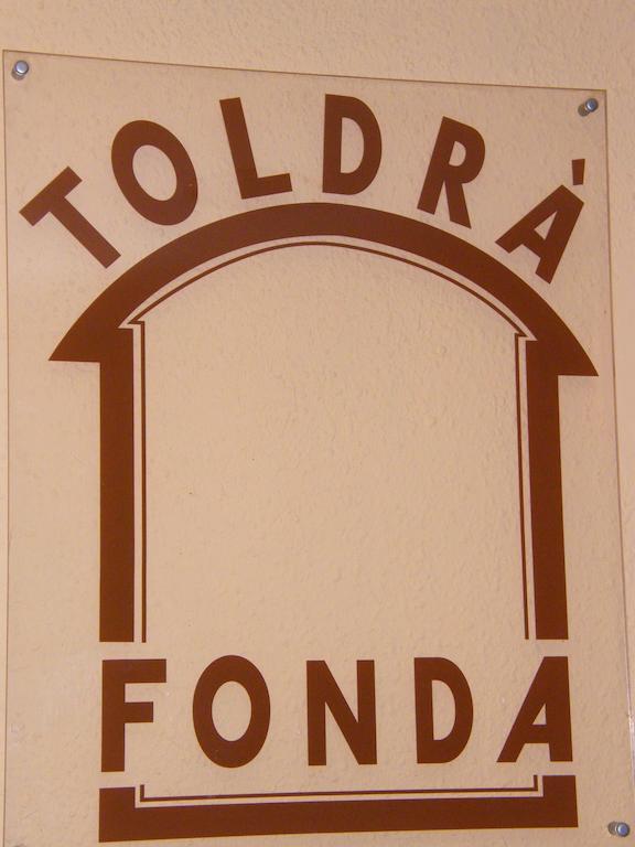 Fonda Toldra Hotel Ulldemolins Bagian luar foto
